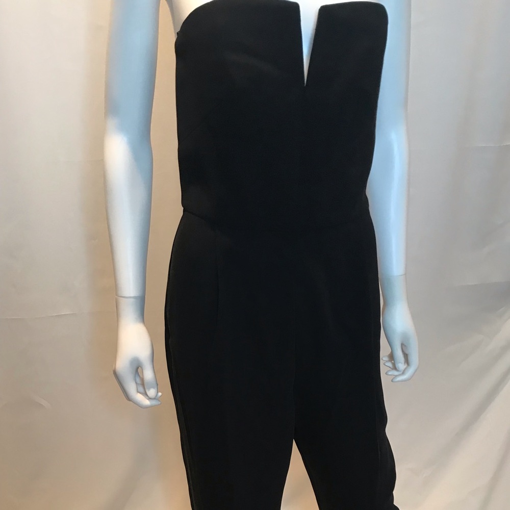 TOPSHOP BLACK JUMPSUIT